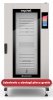 Piec konwekcyjno-parowy elektryczny | z wózkiem | piekarniczo-cukierniczy | automatyczny system myjący | 16x600x400 |  34,7 kW | 400 V | Mychef iBake MAX 16E TSC | System TSC - najwyższa stabilność temperatury